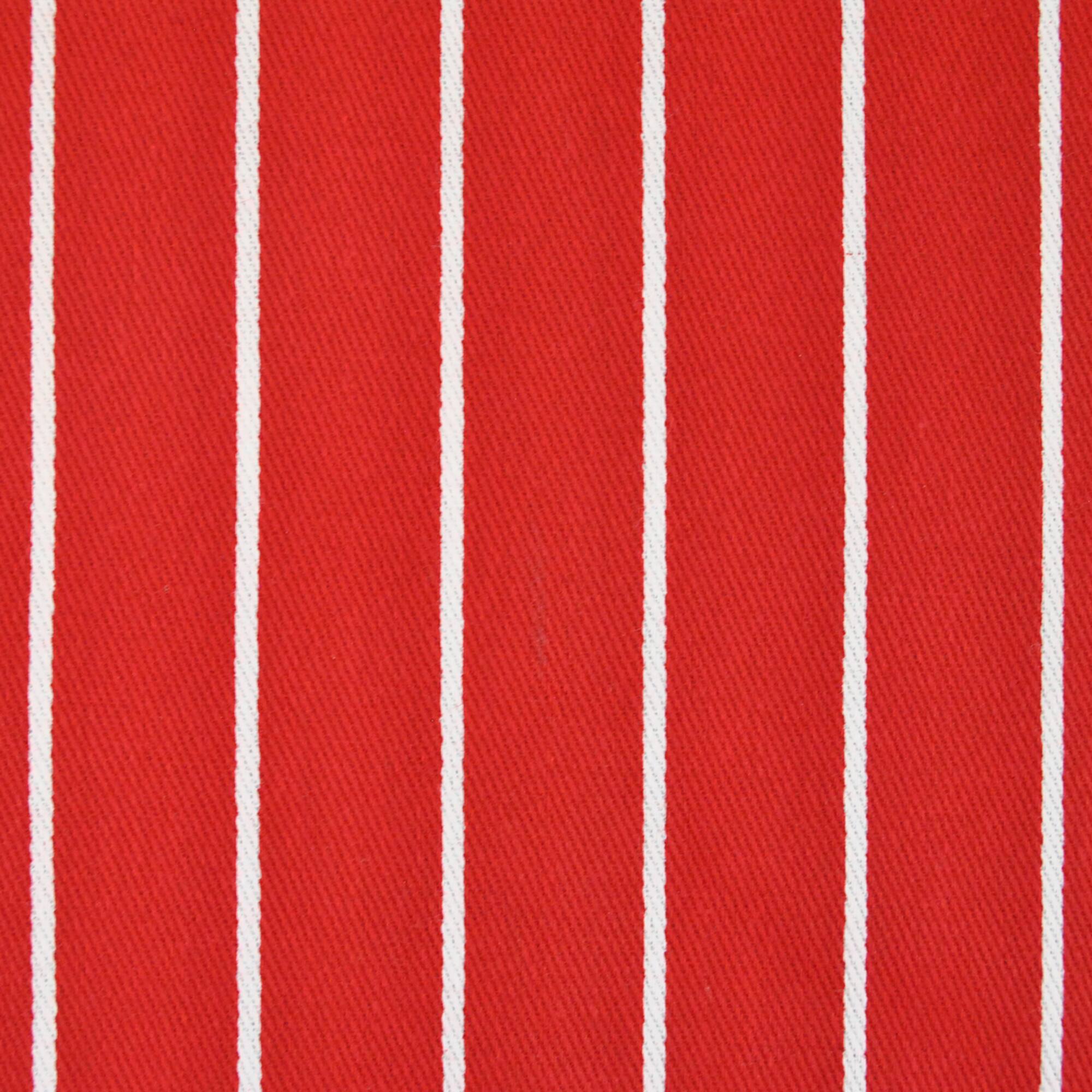 Tango Red Pinstripe Chef Apron